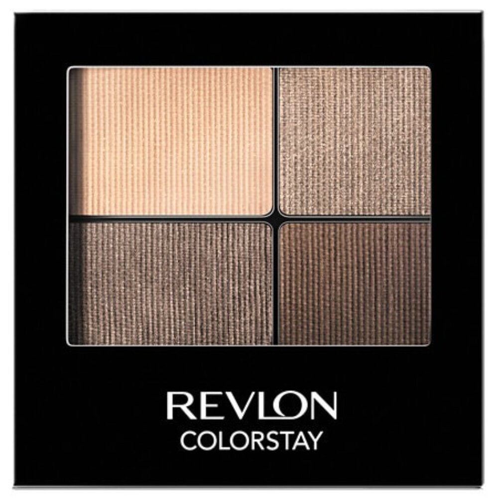 Revlon ColorStay Neutral Eyeshadow Quad - Beige, Taupe, Warm Brown, Bronze